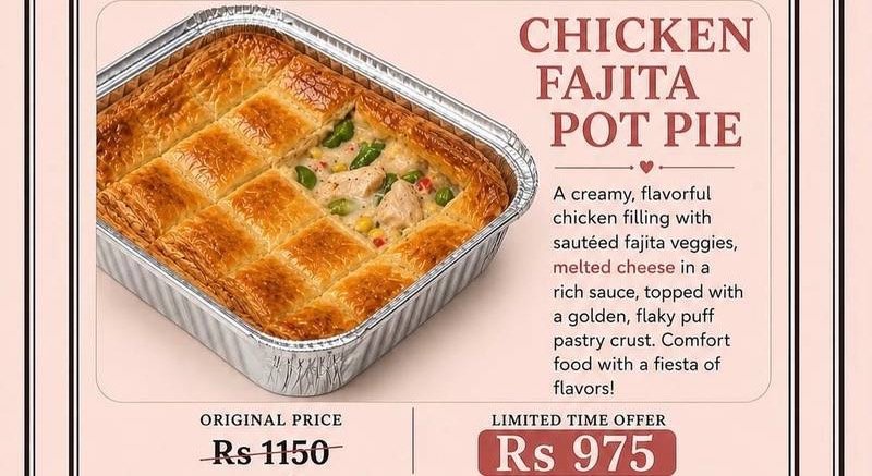 Chicken Fajita Pot Pie